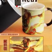 BSB164-王者荣耀游戏 黑色全变色杯