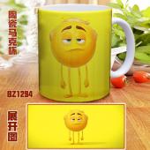 BZ1294-表情奇幻冒险影视彩印马克杯
