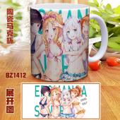 BZ1412-埃罗芒阿老师动漫彩印马克杯