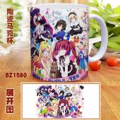 BZ1580-邪神与厨二病少女 动漫彩印马克杯