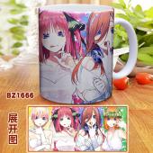 BZ1666--五等分花嫁 动漫 彩印马克杯