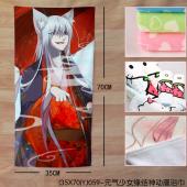 (35X70)YJ059-元气少女缘结神动漫浴巾