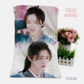 （35X70）YJ142-鹿晗明星浴巾