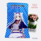 （35X70）YJ118-不正经的魔术讲师与禁忌教典动漫浴巾