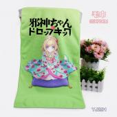 （35X70）YJ291-邪神与厨二病少女 动漫浴巾
