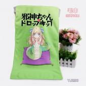 （35X70）YJ290-邪神与厨二病少女 动漫浴巾