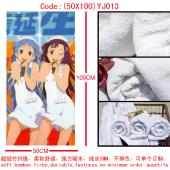(50X100)YJ013-侵略 乌贼娘 动漫浴巾