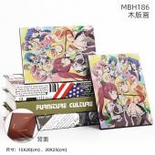 MBH186-邪神与厨二病少女 动漫 木版画