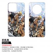 SJK008 UV 手机壳 进击的巨人 动漫
