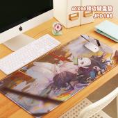 JPD186-鬼灭之刃 动漫 40X90X0.3锁边加厚键盘...