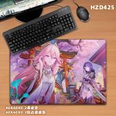 HZD425-原神游戏0840X60橡胶鼠标垫