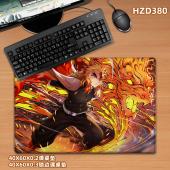 HZD380- 鬼灭之刃 动漫40X60橡胶课桌垫