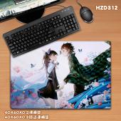 HZD312-鬼灭之刃 动漫40X60橡胶课桌垫