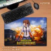 HZD138-绝地求生游戏 40X60橡胶课桌垫