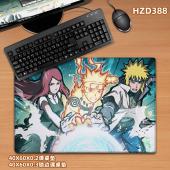 HZD388- 火影忍者 动漫40X60橡胶课桌垫