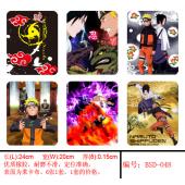 BSD048-火影忍者彩印布面鼠标垫