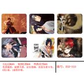BSD010-火影忍者彩印布面鼠标垫