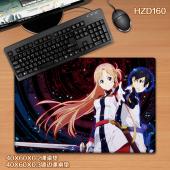 HZD160-刀剑神域动漫 40X60橡胶课桌垫