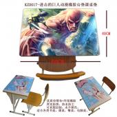 KZD017-进击的巨人动漫橡胶台垫课桌垫