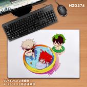 HZD274-我的英雄学院 动漫40X60橡胶课桌垫