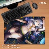 HZD241-崩坏学园 游戏40X60橡胶课桌垫