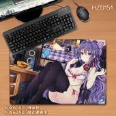 HZD151-崩坏学园游戏 40X60橡胶课桌垫