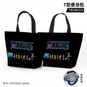TBDB059 海贼王   动漫T型便当包