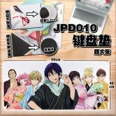 JPD010-野良神  动漫锁边加厚键盘垫