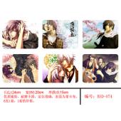 BSD074-薄樱鬼彩印布面鼠标垫