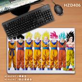 HZD406-龙珠动漫40X60橡胶课桌垫