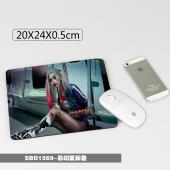 SBD1569-自杀小队电视 彩印鼠标垫20X24（厚款）