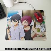 SBD017（25X30）-free!男子游泳部动漫橡胶锁边...
