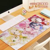 JPD093-结城友奈是勇者 动漫 40X90X0.3锁边加...