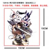 YJB186-两片装针织眼镜布（进击的巨人）
