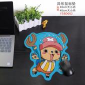 YSBD002-海贼王 乔巴 动漫异形鼠标垫