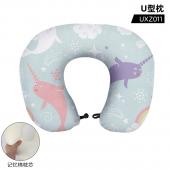 UXZ011 海洋动物 插画 U型枕