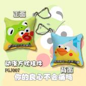 FGJ007-鹦鹉兄弟 动漫方枕挂件