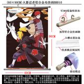 有现货(60×90CM)火影忍者铝合金布挂画BH010