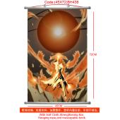 (45X72)BH438-火影忍者塑杆布挂画