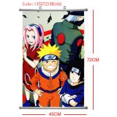 (45X72)BH193-火影忍者塑杆布挂画(提前1天预定