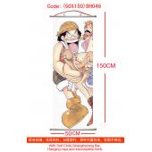 (50X150)BH046-海贼王塑杆布挂画