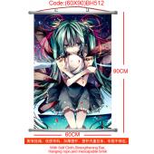 (60×90)BH512-初音塑杆布挂画