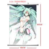 (60X90)BH228-初音塑杆布挂画(提前1天预定)