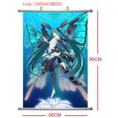 (60X90)BH220-初音塑杆布挂画(提前1天预定)