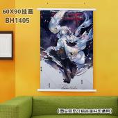 (60X90)BH1405-VOCALOID初音动漫白色塑料...