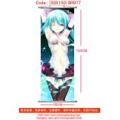 (50X150)BH077-初音塑杆布挂画