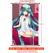 (45X72)BH424-初音未来塑杆布挂画