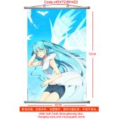 (45X72)BH422-初音未来塑杆布挂画