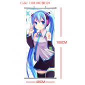 (40X100)BH124-初音塑杆布挂画(提前1天预定)
