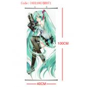 (40X100)BH071-初音塑杆布挂画(提前1天预定